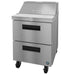 Hoshizaki Hoshizaki SR27B-8D2 27" Sandwich Top Prep Refrigerator with Drawers