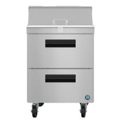 Hoshizaki Hoshizaki SR27B-8D2 27" Sandwich Top Prep Refrigerator with Drawers
