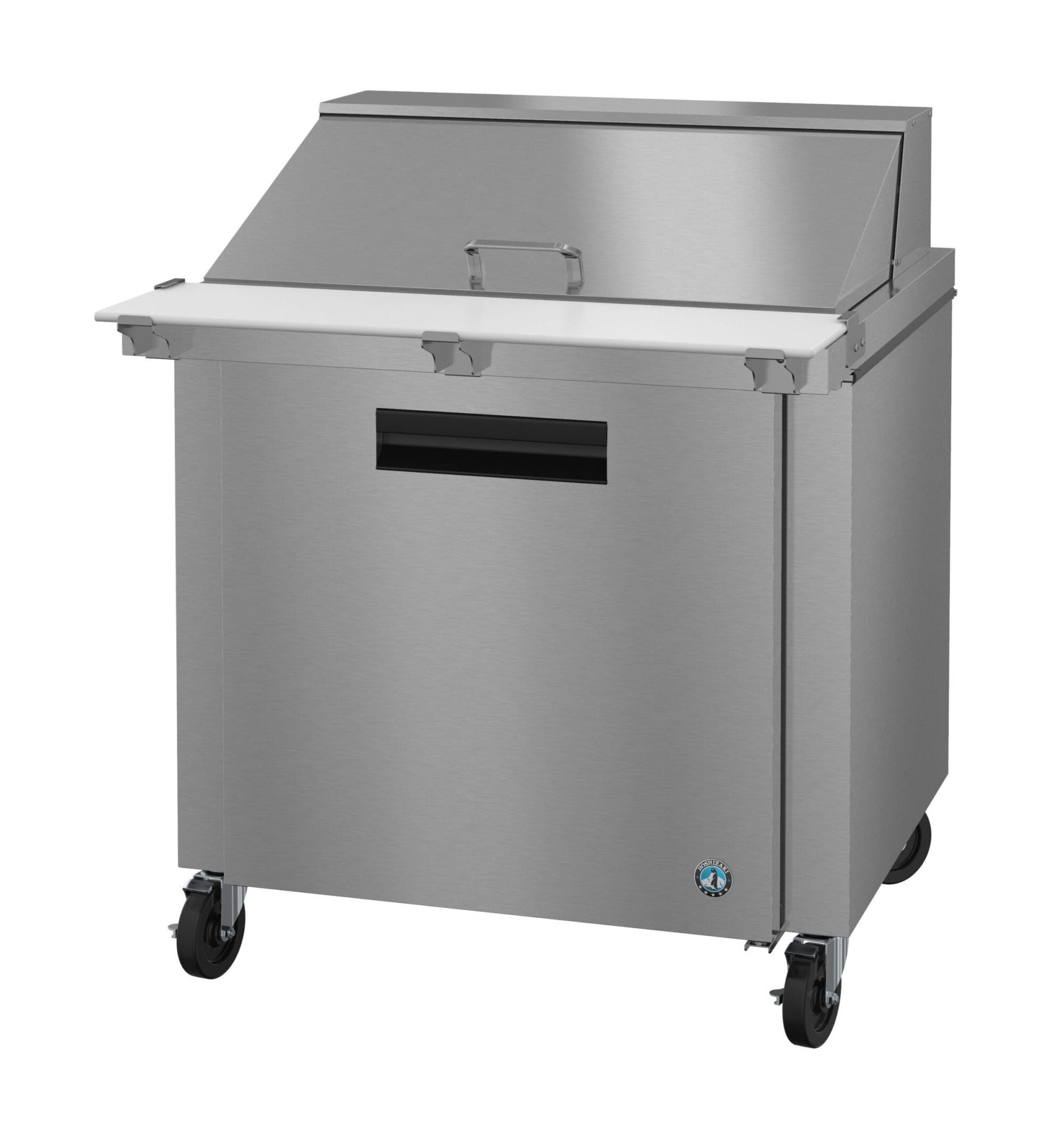 Hoshizaki Hoshizaki SR36B-15M Mega Top Prep Refrigerator – 36" One-Section Commercial Sandwich/Salad Prep Table