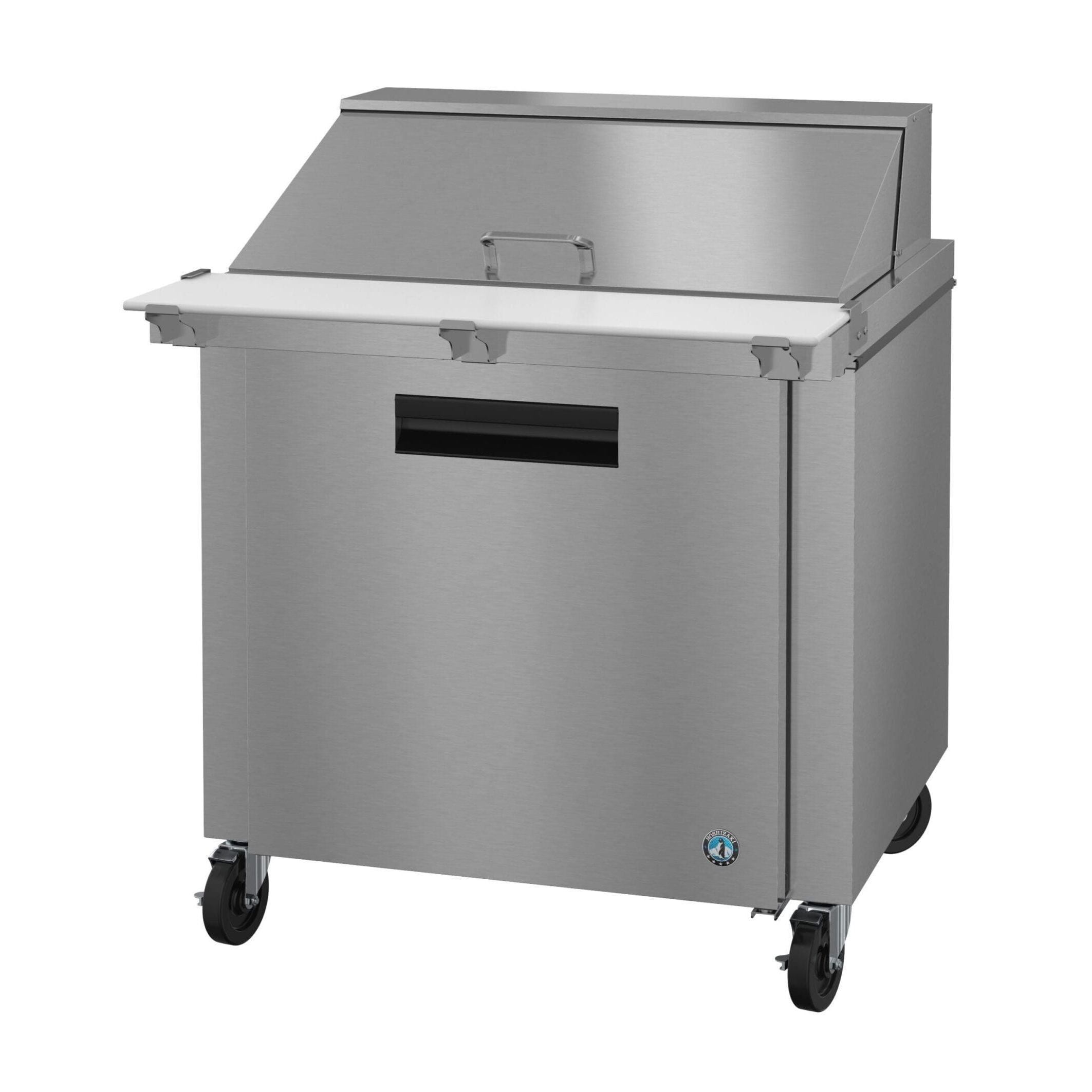 Hoshizaki Hoshizaki SR36B-15M Mega Top Prep Refrigerator – 36" One-Section Commercial Sandwich/Salad Prep Table