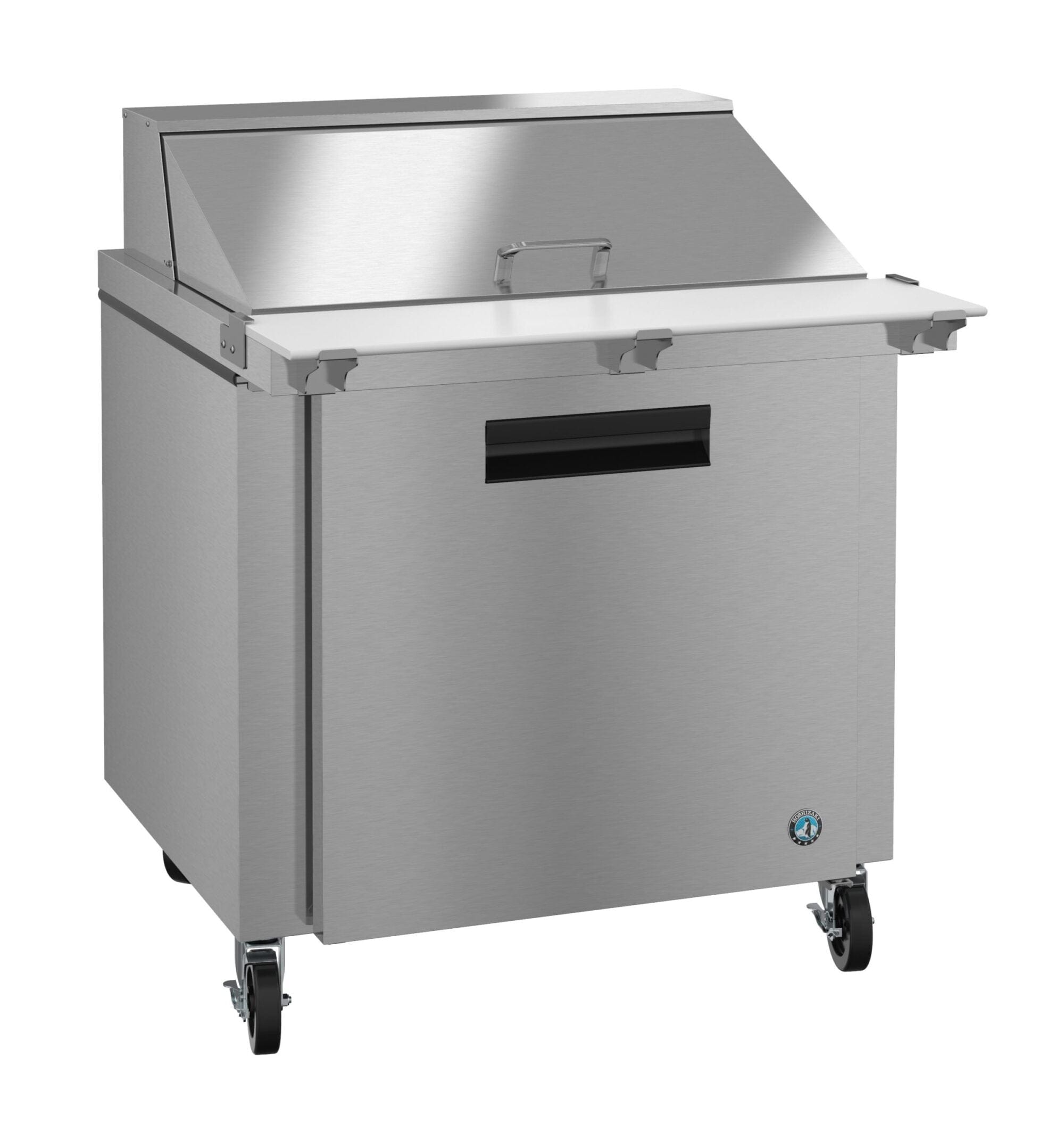 Hoshizaki Hoshizaki SR36B-15M Mega Top Prep Refrigerator – 36" One-Section Commercial Sandwich/Salad Prep Table
