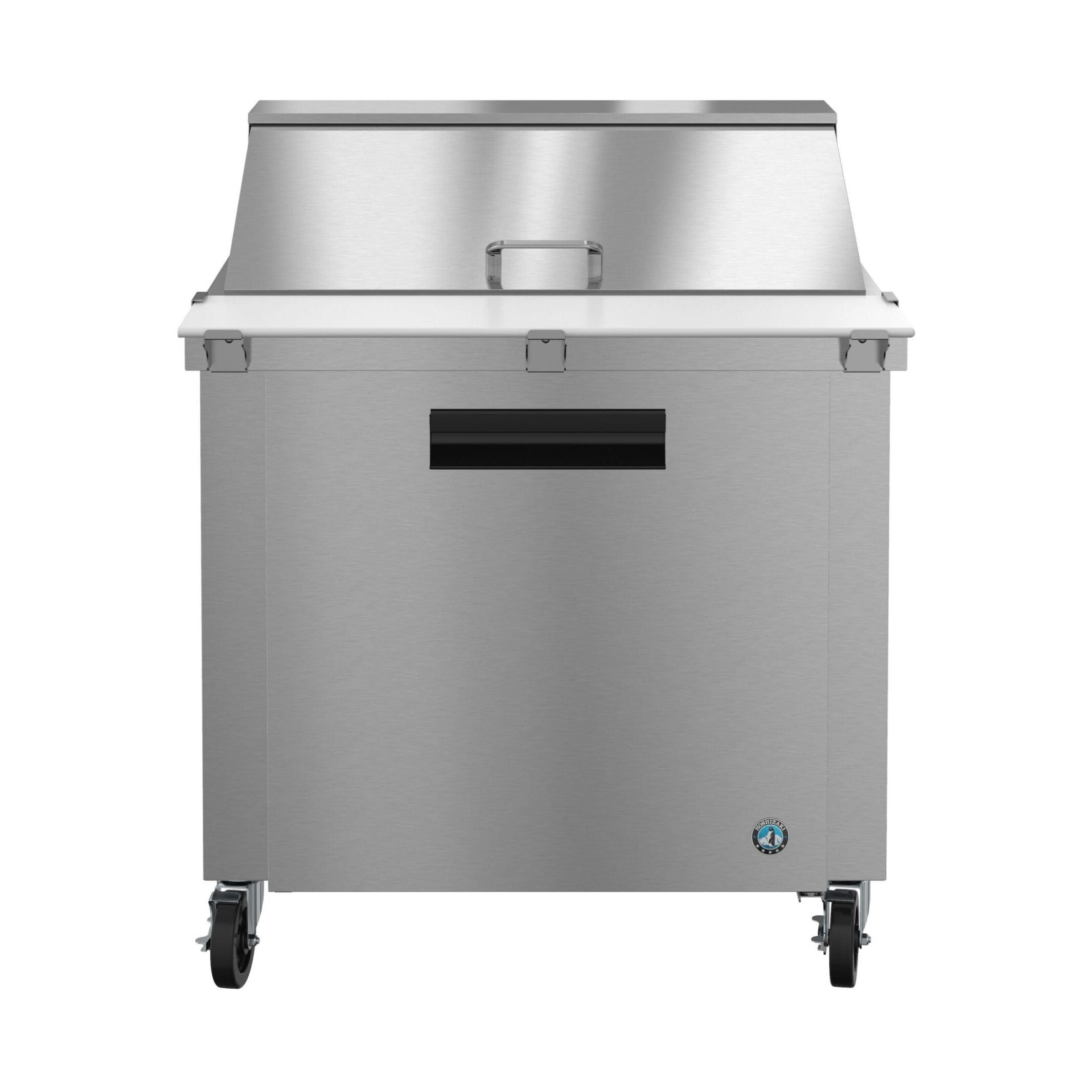 Hoshizaki Hoshizaki SR36B-15M Mega Top Prep Refrigerator – 36" One-Section Commercial Sandwich/Salad Prep Table