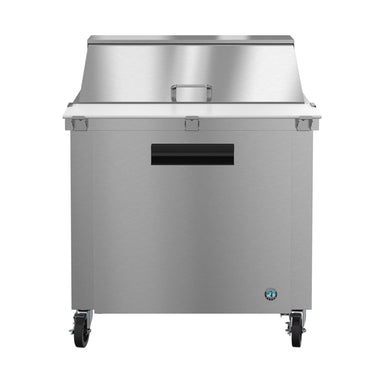 Hoshizaki Hoshizaki SR36B-15M Mega Top Prep Refrigerator – 36" One-Section Commercial Sandwich/Salad Prep Table