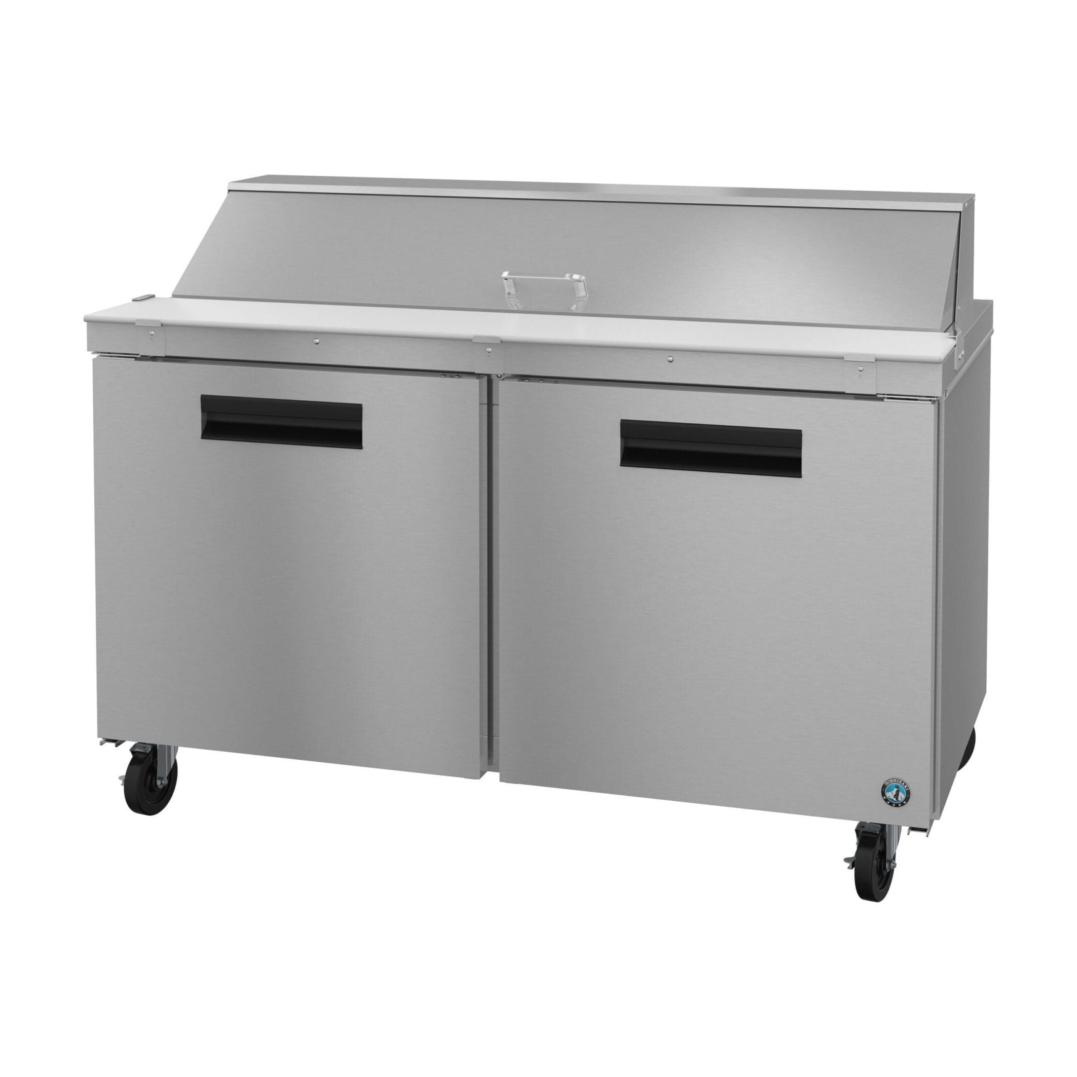 Hoshizaki Hoshizaki SR60B-16 Sandwich Top Prep Refrigerator – 60" Two-Section, 16 Pan Capacity