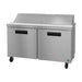 Hoshizaki Hoshizaki SR60B-16 Sandwich Top Prep Refrigerator – 60" Two-Section, 16 Pan Capacity