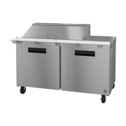Hoshizaki Hoshizaki SR60B-18M Mega Top Prep Refrigerator – 60" Two-Section, 18 Pan Capacity