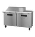 Hoshizaki Hoshizaki SR60B-18M Mega Top Prep Refrigerator – 60" Two-Section, 18 Pan Capacity