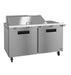 Hoshizaki Hoshizaki SR60B-18M Mega Top Prep Refrigerator – 60" Two-Section, 18 Pan Capacity