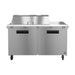 Hoshizaki Hoshizaki SR60B-18M Mega Top Prep Refrigerator – 60" Two-Section, 18 Pan Capacity