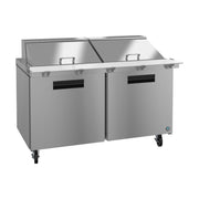 Hoshizaki Hoshizaki SR60B-24M Mega Top Two-Section Prep Refrigerator – 60"