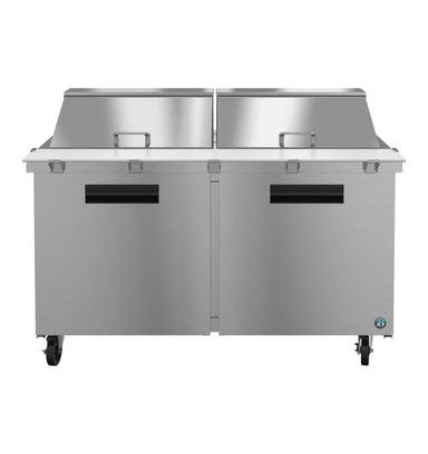Hoshizaki Hoshizaki SR60B-24M Mega Top Two-Section Prep Refrigerator – 60"