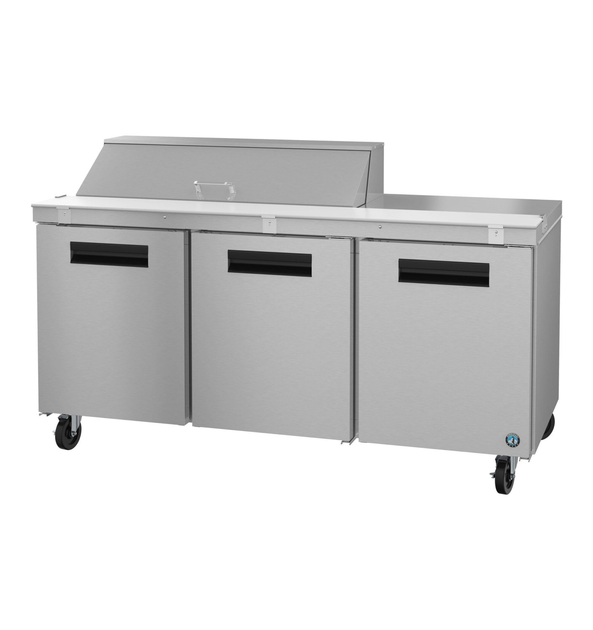 Hoshizaki Hoshizaki SR72B-12 Sandwich Top Prep Refrigerator – 72" Three-Section