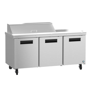 Hoshizaki Hoshizaki SR72B-12 Sandwich Top Prep Refrigerator – 72" Three-Section