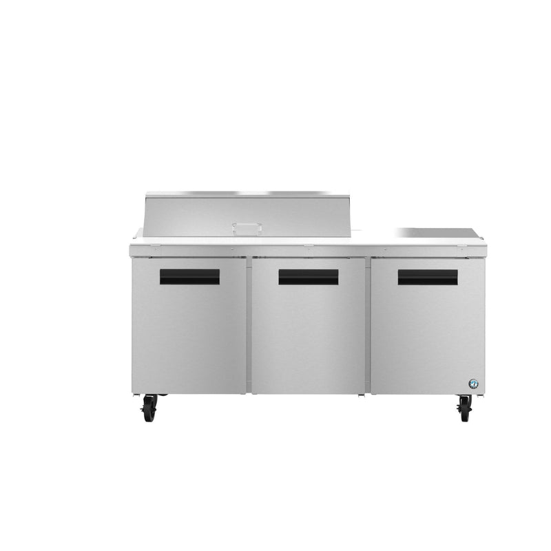 Hoshizaki Hoshizaki SR72B-12 Sandwich Top Prep Refrigerator – 72" Three-Section