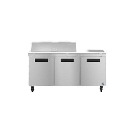 Hoshizaki Hoshizaki SR72B-12 Sandwich Top Prep Refrigerator – 72" Three-Section