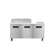 Hoshizaki Hoshizaki SR72B-12 Sandwich Top Prep Refrigerator – 72" Three-Section