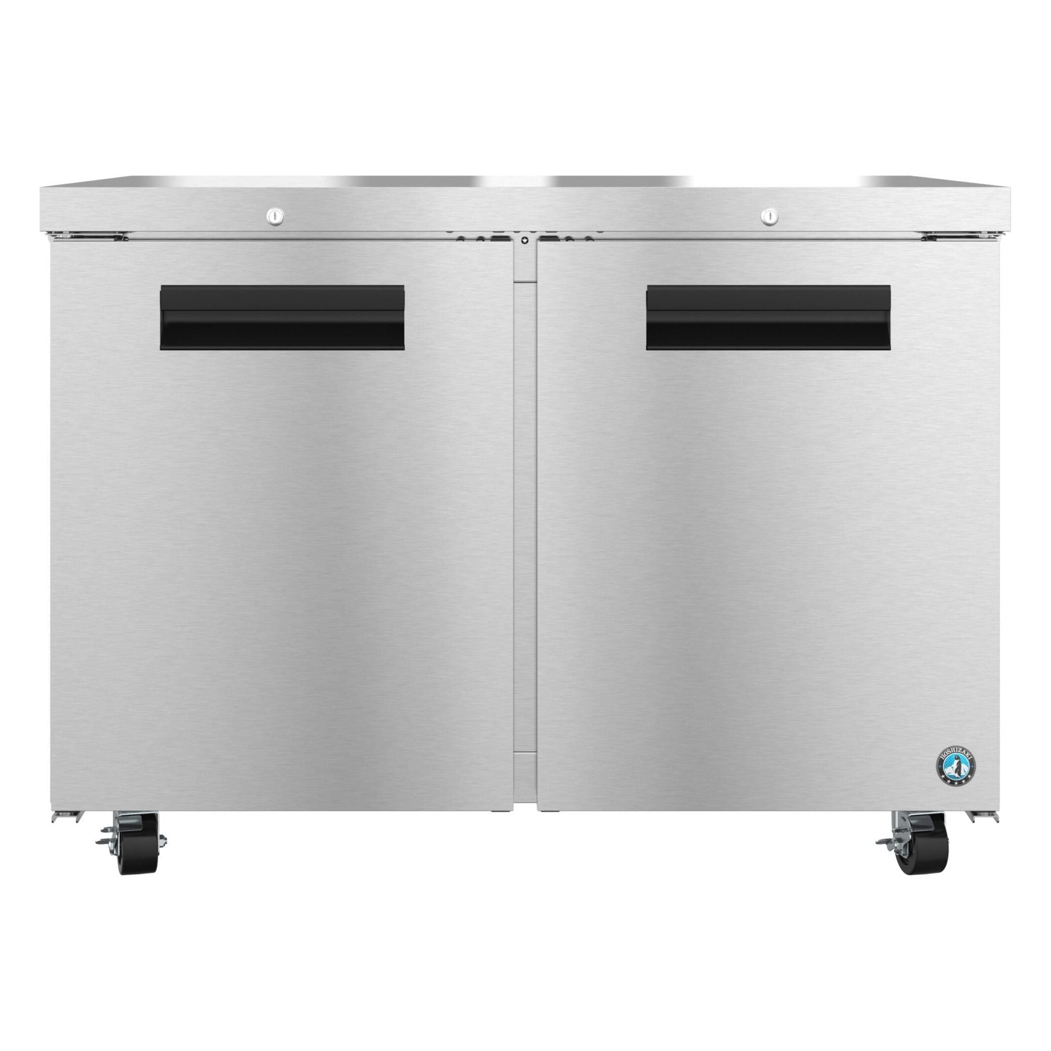 Hoshizaki Hoshizaki UF48B-01 Undercounter Freezer – 48” Two-Section Solid Door