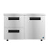 Hoshizaki Hoshizaki UF48B-LPD2 48" Low Profile Undercounter Freezer with One Door and Two Drawers