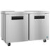 Hoshizaki Hoshizaki UF48B Undercounter Freezer – 48” Two-Section, Solid Door