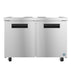 Hoshizaki Hoshizaki UF48B Undercounter Freezer – 48” Two-Section, Solid Door
