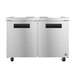 Hoshizaki Hoshizaki UF48B Undercounter Freezer – 48” Two-Section, Solid Door