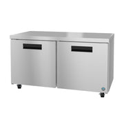 Hoshizaki Hoshizaki UF60B Undercounter Freezer – 60” Two-Section, Solid Door