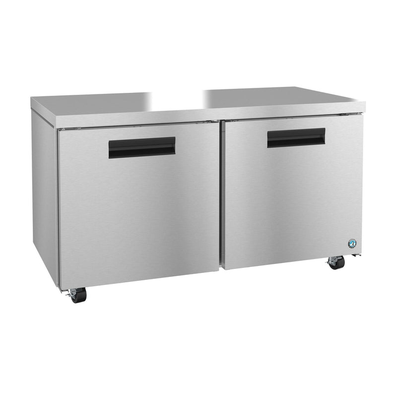 Hoshizaki Hoshizaki UF60B Undercounter Freezer – 60” Two-Section, Solid Door