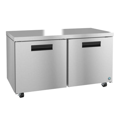 Hoshizaki Hoshizaki UF60B Undercounter Freezer – 60” Two-Section, Solid Door
