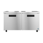 Hoshizaki Hoshizaki UF60B Undercounter Freezer – 60” Two-Section, Solid Door