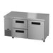 Hoshizaki Hoshizaki ULR60B-D2 Undercounter 60” Side Mount Refrigerator with One Door and Two Drawers