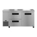 Hoshizaki Hoshizaki ULR60B-D2 Undercounter 60” Side Mount Refrigerator with One Door and Two Drawers