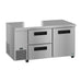Hoshizaki Hoshizaki ULR60B-D2 Undercounter 60” Side Mount Refrigerator with One Door and Two Drawers