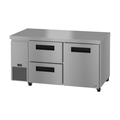 Hoshizaki Hoshizaki ULR60B-D2 Undercounter 60” Side Mount Refrigerator with One Door and Two Drawers