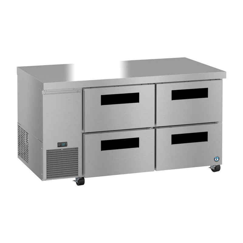 Hoshizaki Hoshizaki ULR60B-D4 Undercounter 60” Side Mount Refrigerator with Four Drawers