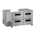 Hoshizaki Hoshizaki ULR60B-D4 Undercounter 60” Side Mount Refrigerator with Four Drawers