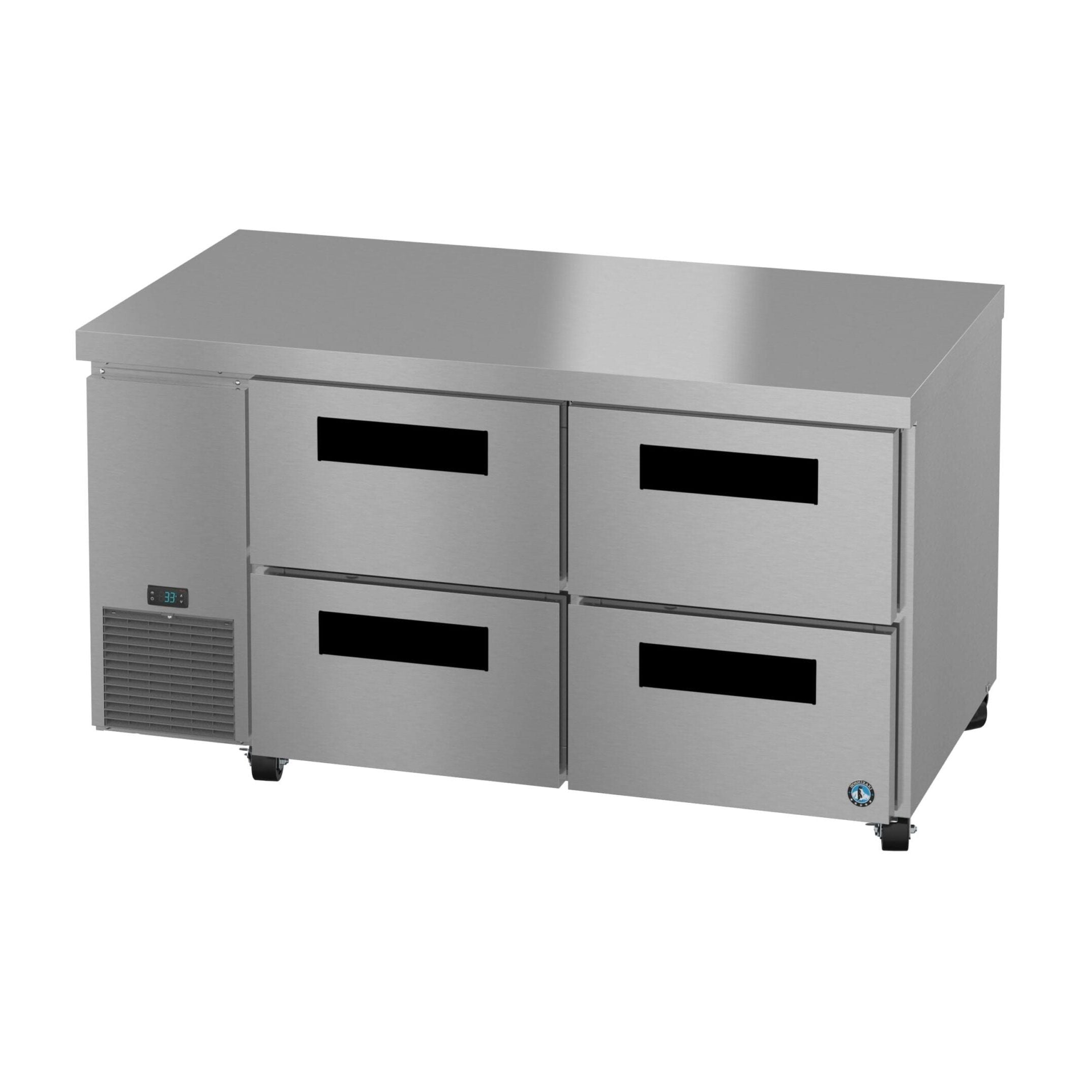 Hoshizaki Hoshizaki ULR60B-D4 Undercounter 60” Side Mount Refrigerator with Four Drawers