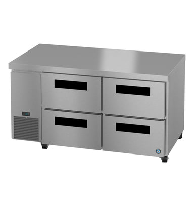 Hoshizaki Hoshizaki ULR60B-D4 Undercounter 60” Side Mount Refrigerator with Four Drawers