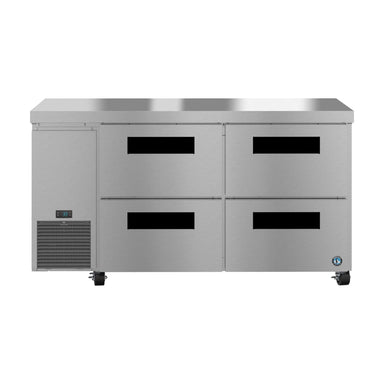 Hoshizaki Hoshizaki ULR60B-D4 Undercounter 60” Side Mount Refrigerator with Four Drawers