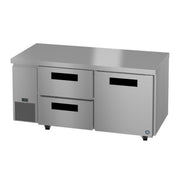 Hoshizaki Hoshizaki ULR67B-D2 Undercounter 67” Side Mount Refrigerator with One Door and Two Drawers