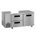 Hoshizaki Hoshizaki ULR67B-D2 Undercounter 67” Side Mount Refrigerator with One Door and Two Drawers