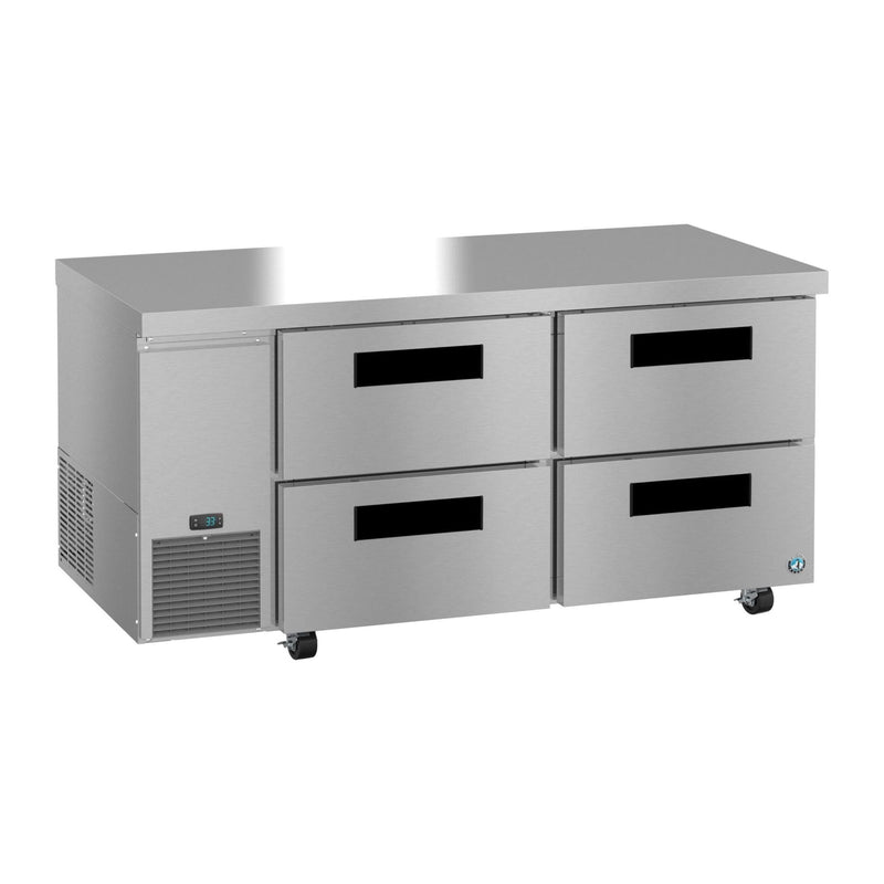 Hoshizaki Hoshizaki ULR67B-D4 Undercounter 67” Side Mount Refrigerator with Four Drawers