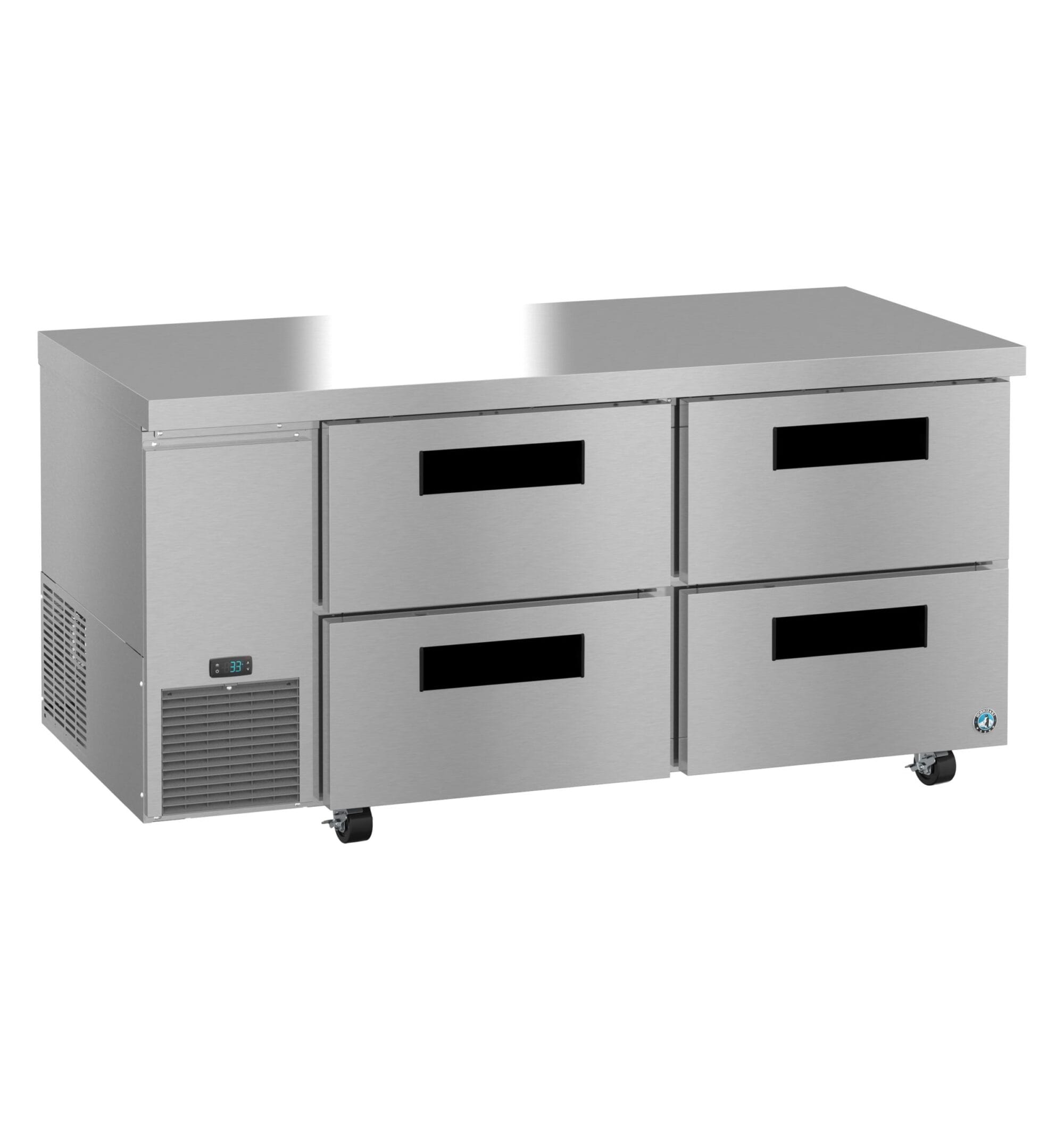 Hoshizaki Hoshizaki ULR67B-D4 Undercounter 67” Side Mount Refrigerator with Four Drawers