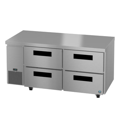 Hoshizaki Hoshizaki ULR67B-D4 Undercounter 67” Side Mount Refrigerator with Four Drawers