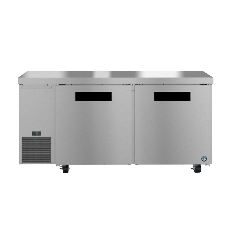 Hoshizaki Hoshizaki ULR67B Undercounter 67” Side Mount Refrigerator with Two Doors