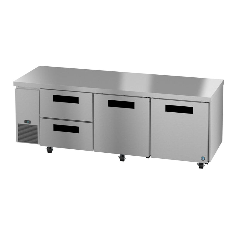 Hoshizaki Hoshizaki ULR93B-D2 Undercounter 93” Side Mount Refrigerator – Two Doors / Two Drawers