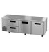 Hoshizaki Hoshizaki ULR93B-D2 Undercounter 93” Side Mount Refrigerator – Two Doors / Two Drawers