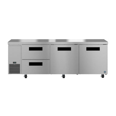 Hoshizaki Hoshizaki ULR93B-D2 Undercounter 93” Side Mount Refrigerator – Two Doors / Two Drawers