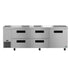 Hoshizaki Hoshizaki ULR93B-D4 93" Undercounter Side Mount Refrigerator – One Door / Four Drawers
