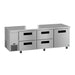 Hoshizaki Hoshizaki ULR93B-D4 93" Undercounter Side Mount Refrigerator – One Door / Four Drawers