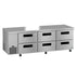 Hoshizaki Hoshizaki ULR93B-D6 Undercounter 93” Side Mount Refrigerator – Six Drawers